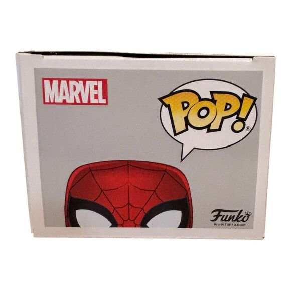 Funko POP! Marvel Spider-Man Ugly Christmas Sweater #397 Bobble-Head - In Box - Picture 5 of 6